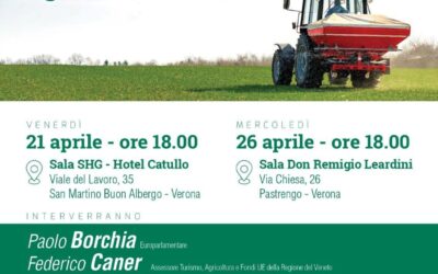 OPPORTUNITÁ PER IL MONDO AGRICOLO VERONESE, DOPPIO CONVEGNO SULLO SVILUPPO RURALE