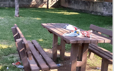 San Martino B.A.: parchi pubblici trasformati in discariche!